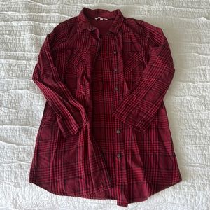 Victoria’s Secret black and red plaid night gown